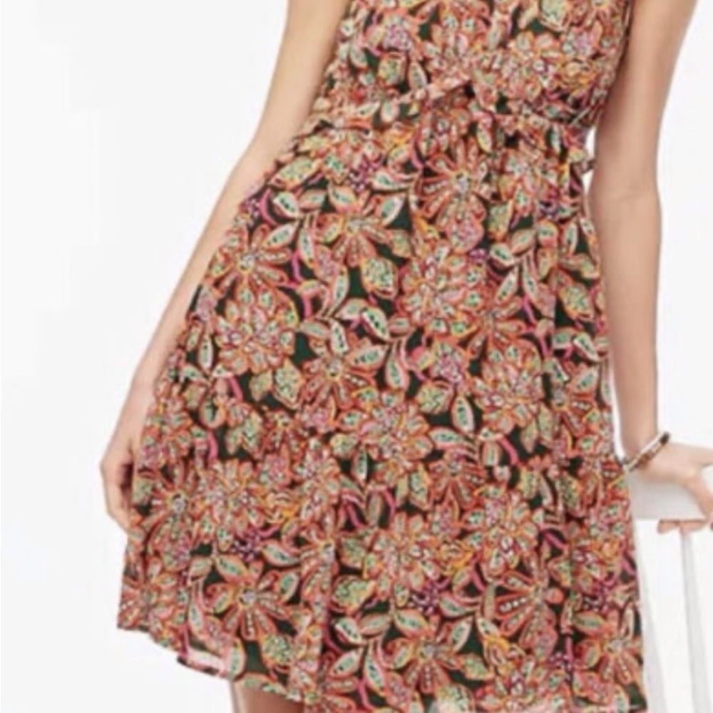 J.Crew Dress With A Flower Design’s